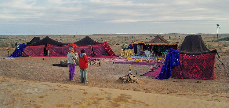 TDS Voyage - Tourisme équitable et solidaire - Bivouac - Dunes de Rasmouka